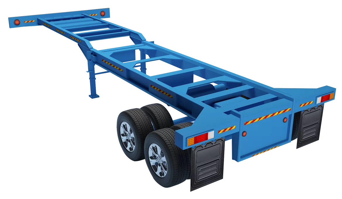 20' container chassis