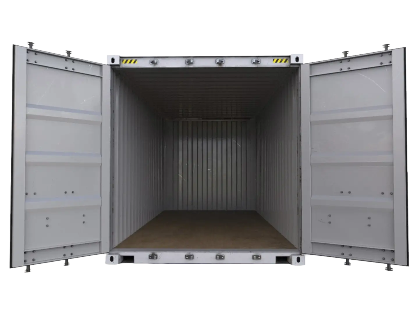 20ft standard shipping container interior view