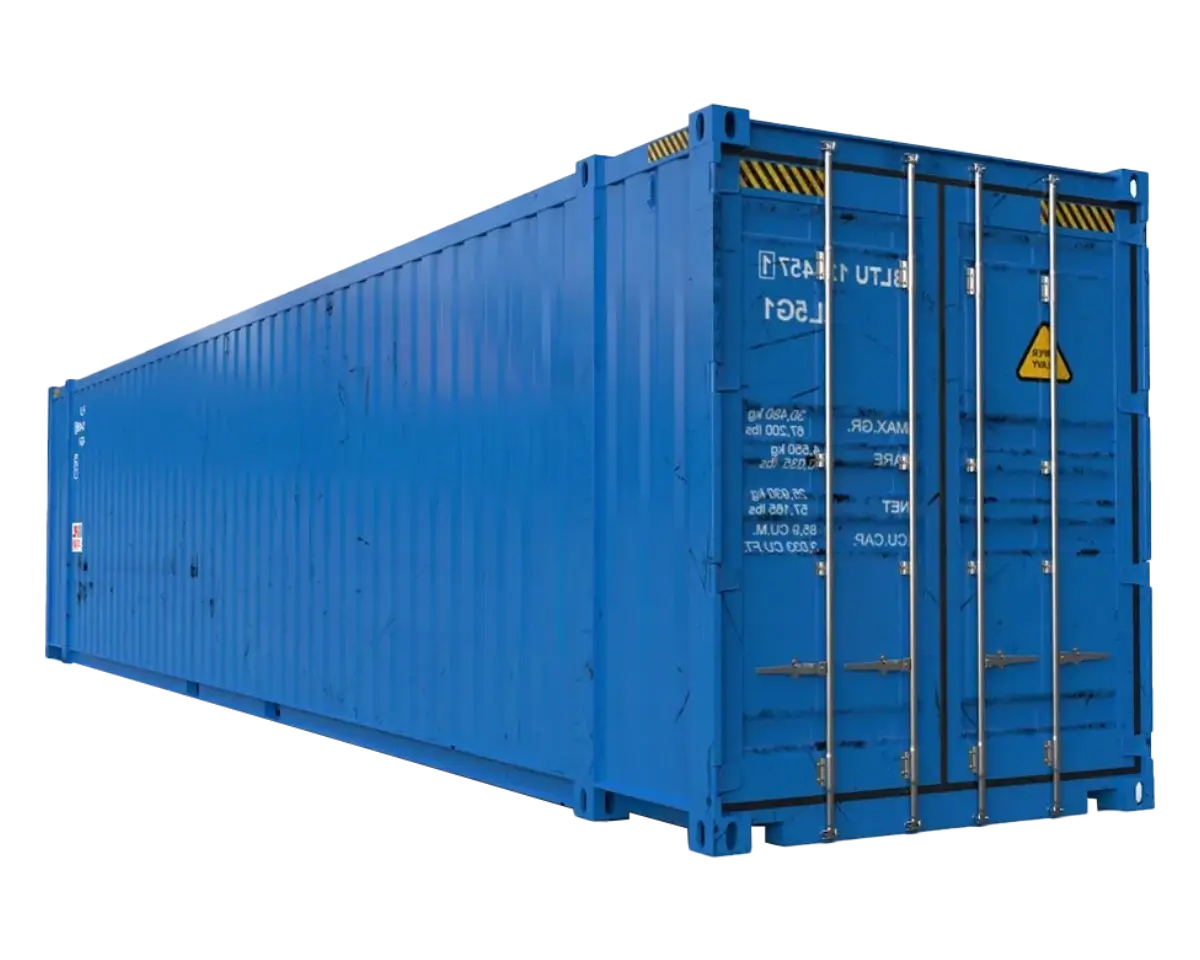 45' high cube container for sale