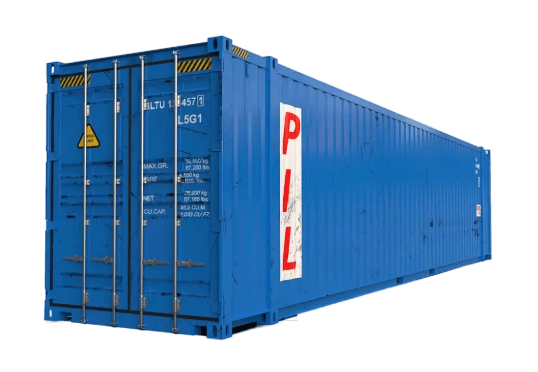 45' high cube container for sale