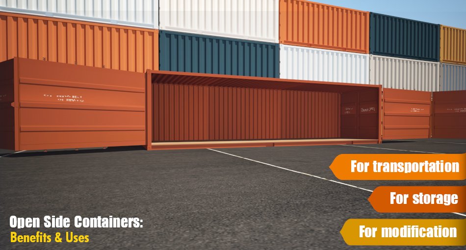 Benefits & Uses of Open Side Containers - Pelican Containers
