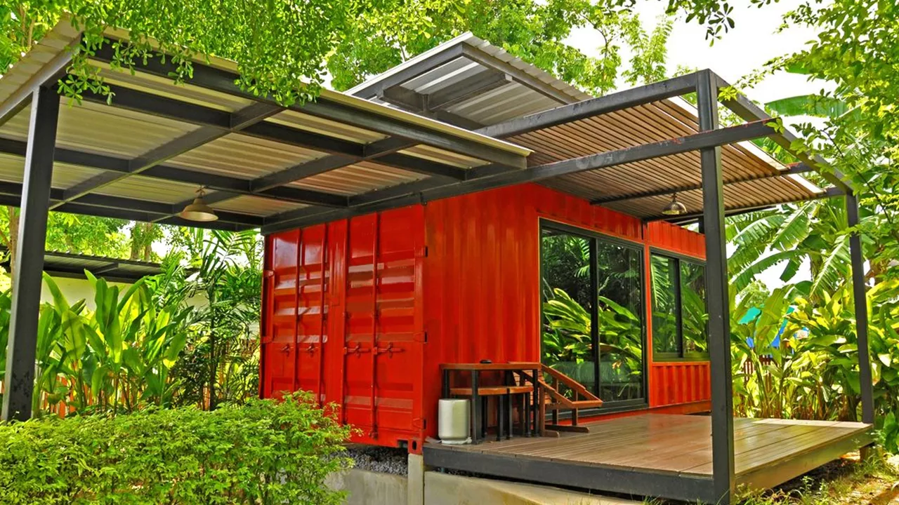 roof for container home