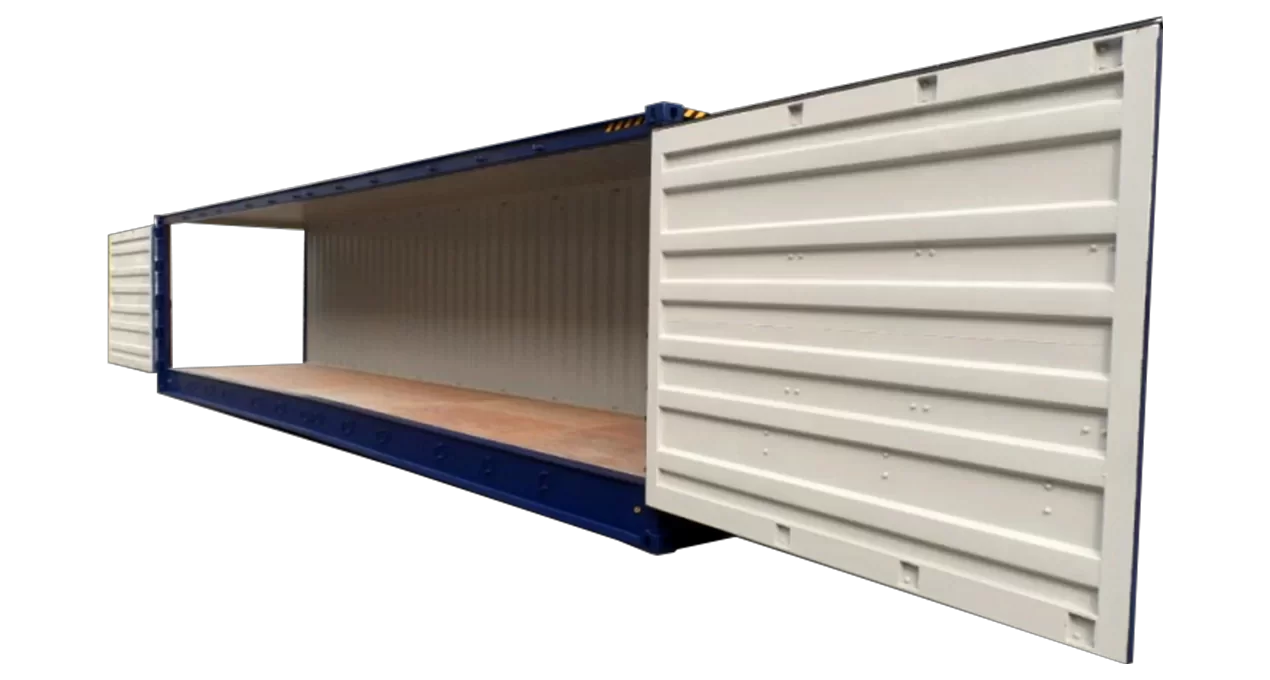 40' open side shipping container price