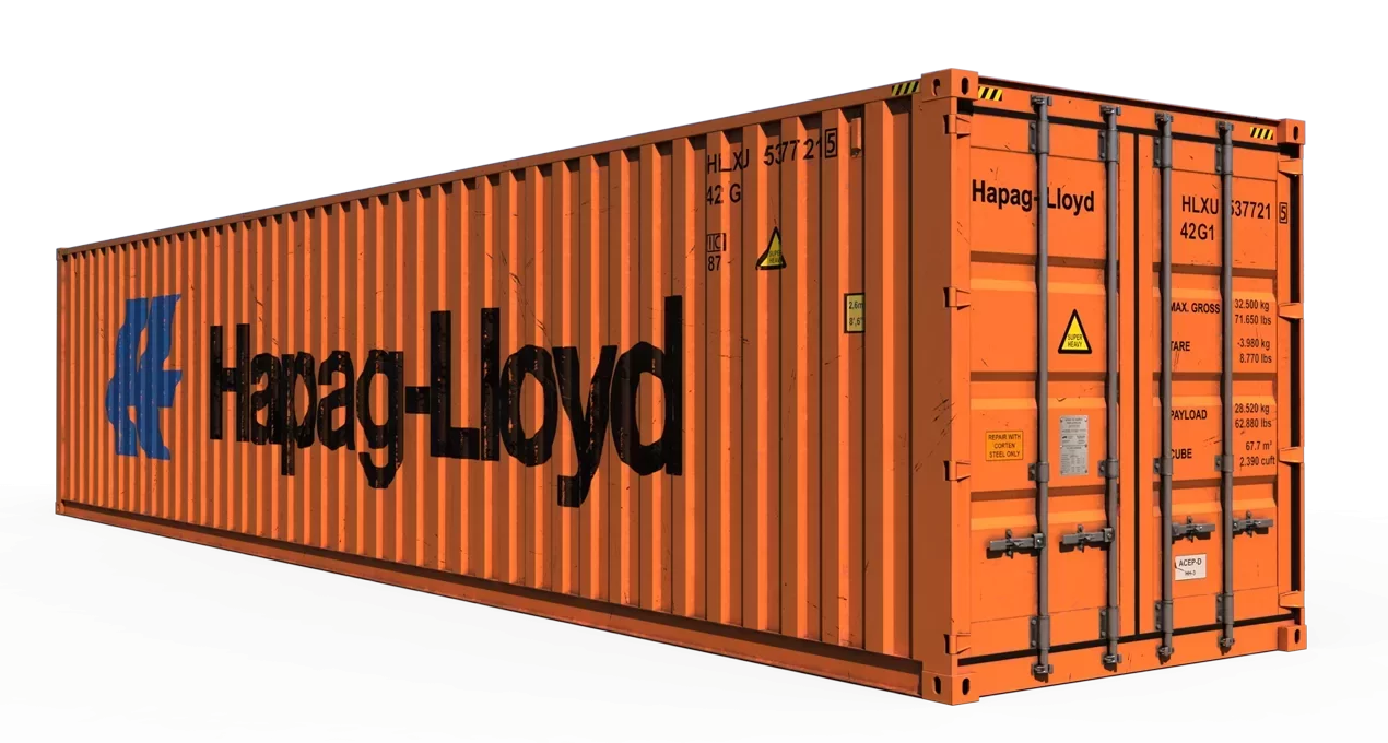 40ft Standard Shipping Container - Reliable Cargo Transport and Storage
