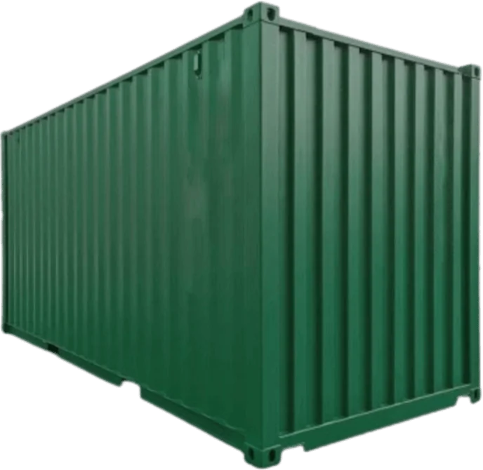 20' high cube container