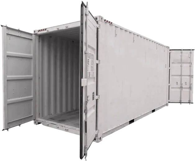 20 ft high cube double door shipping container