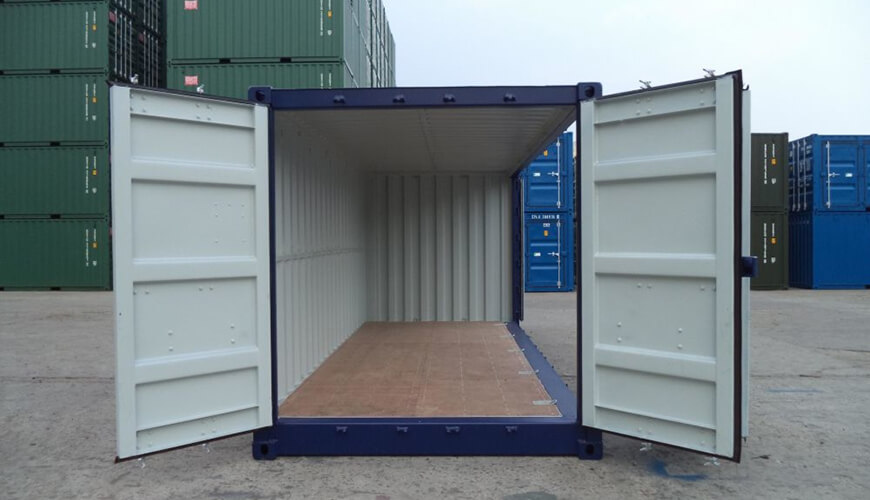 20ft high cube side opening container dimensions