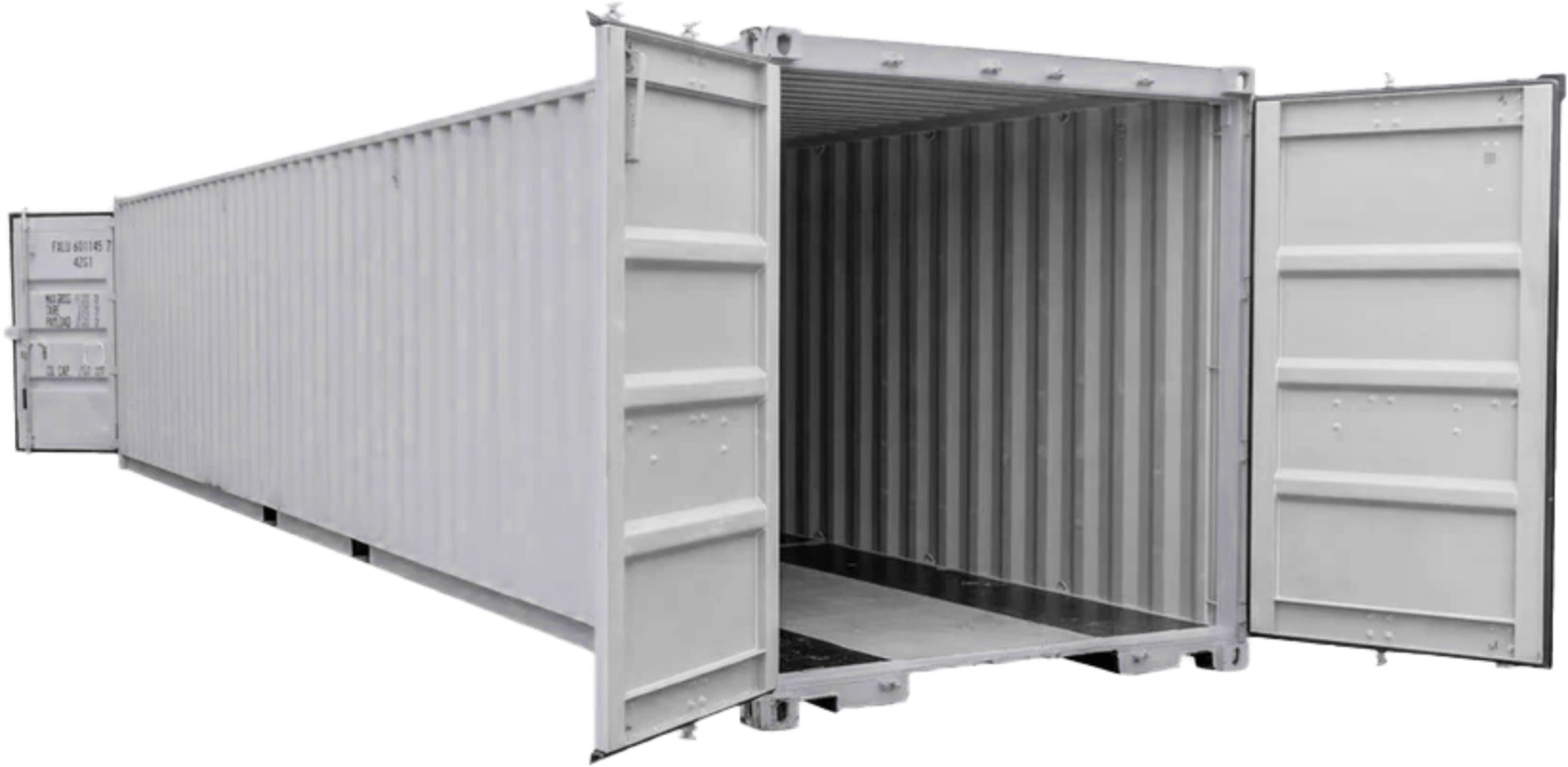 40 ft double door shipping container