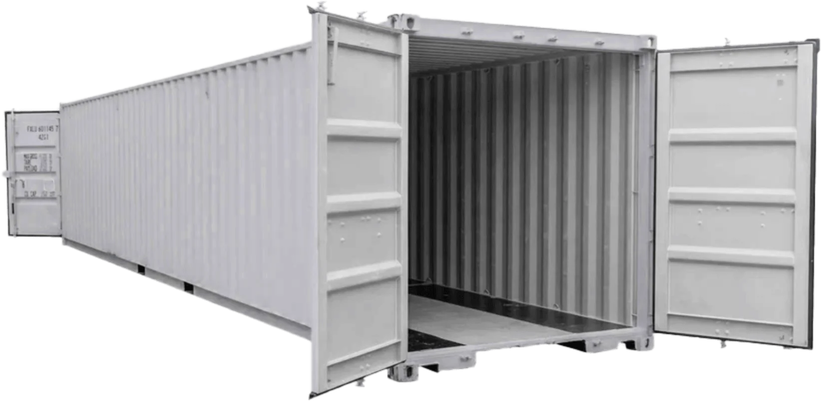 40 ft double door shipping container