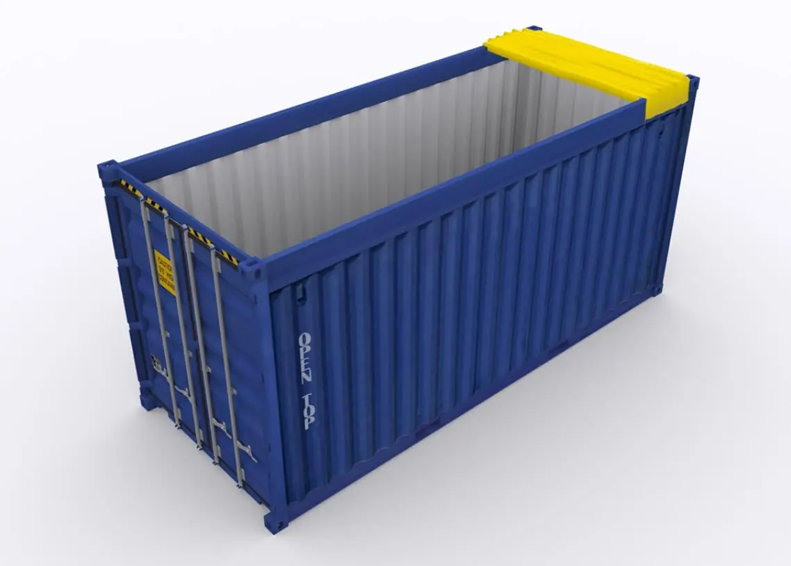 standard shipping container sizes