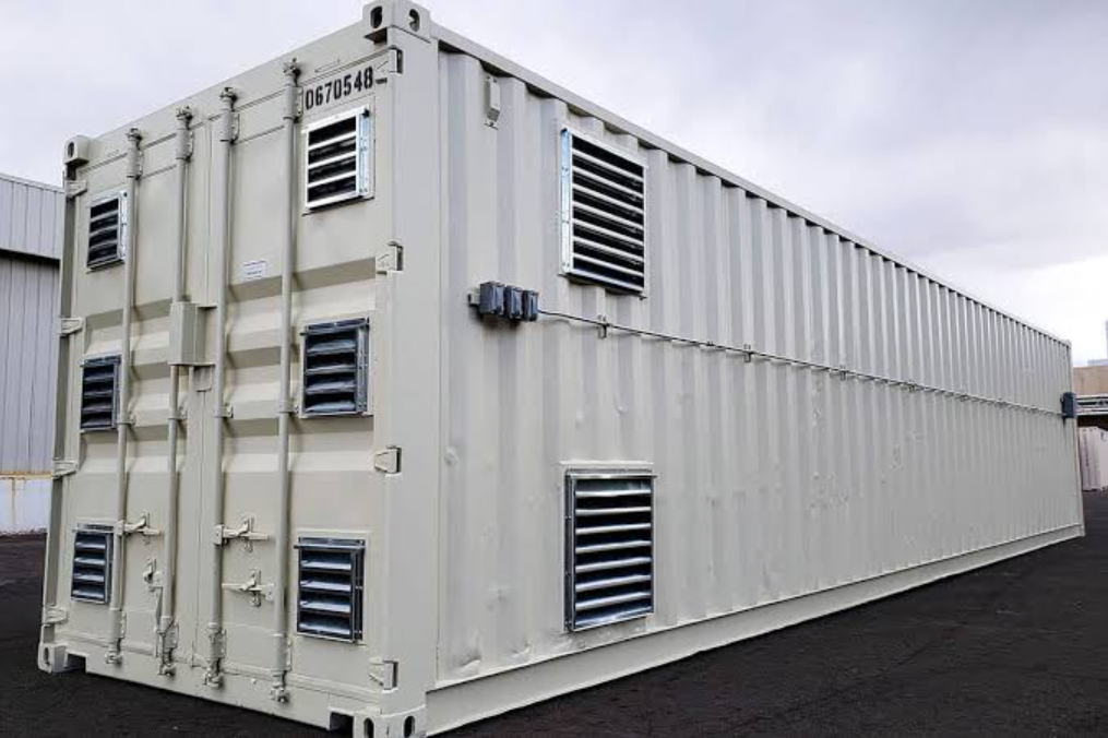 ventilated container